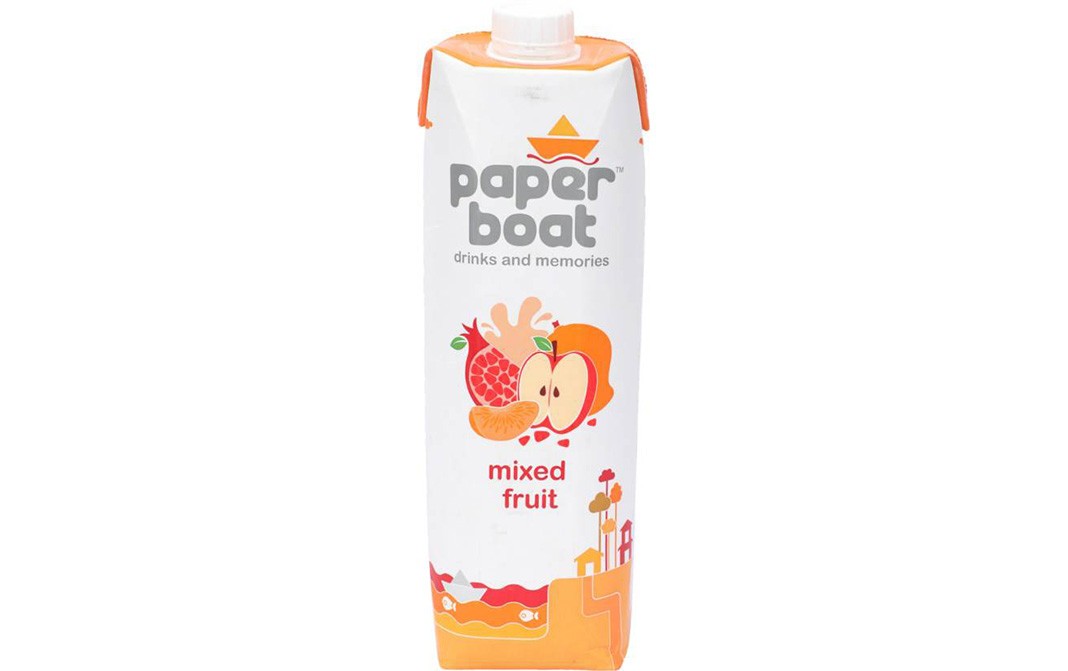 Paper Boat Mixed Fruit    Tetra Pack  1 litre